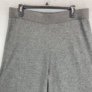 Gray Vince Cumoto Wide Leg  Sweater Pants. Size Large